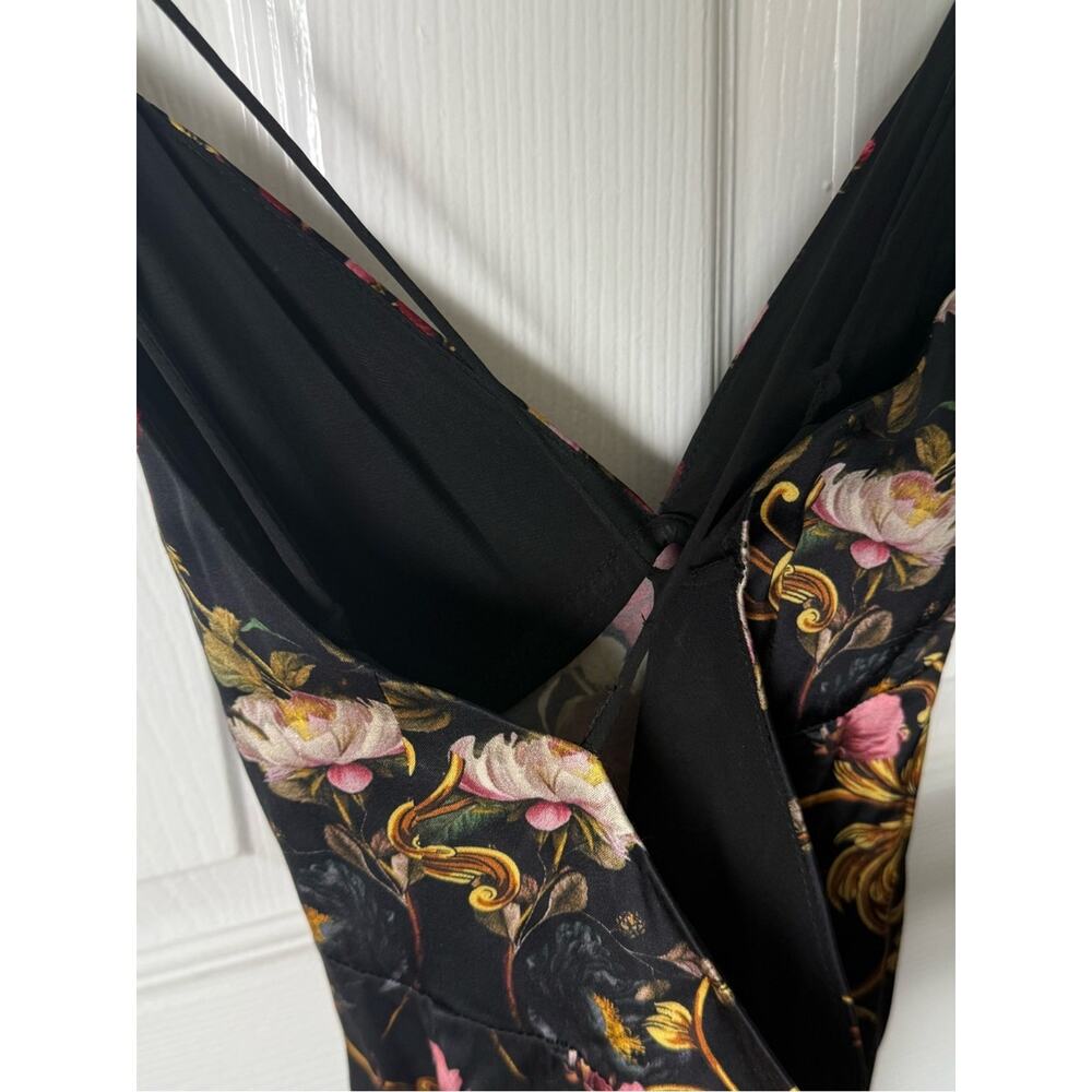 Alice + Olivia Milta Mermaid Slip Dress in Evermore Floral 0 - Picture 10 of 15